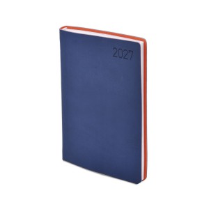 Heti agenda TOPTIMER T011M  B5 2027 MADEIRA k&eacute;k-narancs