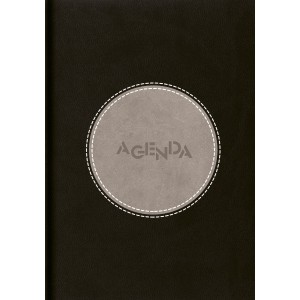 Napi agenda A5 2027 CENTRAL fekete-sz&uuml;rke
