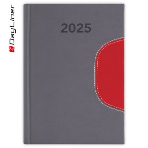 Heti agenda B6 2025 MEMPHIS szürkepiros