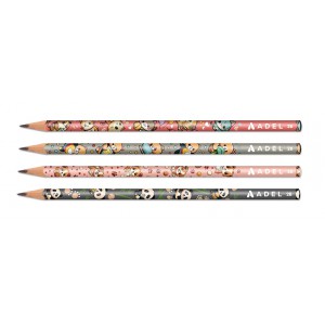 Grafit ceruza ADEL kerek Happy Animals 2B  2061000060000