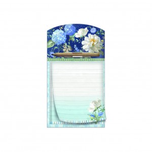 Jegyzet ARGUS 10x18cm hűtőmágnes 40lapos, ceruzával White rose 1132-0400