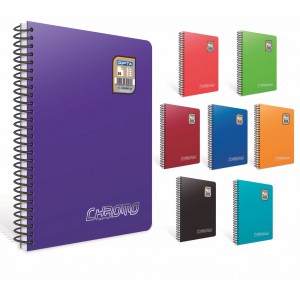 Spir&aacute;lf&uuml;zet GIPTA Chromo A4 PP bor&iacute;t&aacute;ssal  100 lapos sima 2065