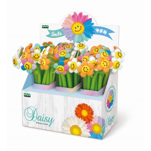 Golyóstoll LEBEZ  Flexi  Smile pen Daisy 36dbdispl 82105