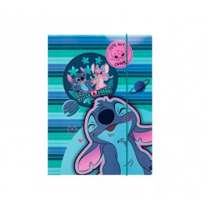 Gumis mappa  Disney Core STITCH A4 karton 74784