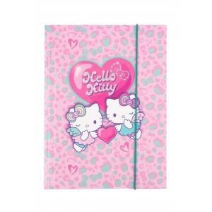 Gumis mappa  Hello Kitty  A4 karton 15208