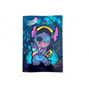 Gumis mappa  Disney Core STITCH A4 karton 78485