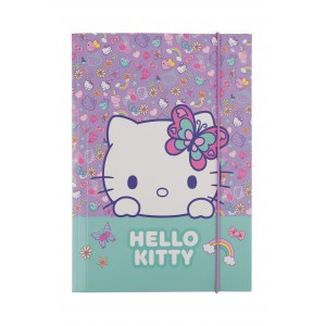 Gumis mappa  Hello Kitty  A4 karton 10913