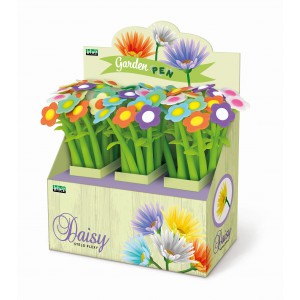 Golyóstoll LEBEZ  Garden pen Daisy 36dbdispl 82109