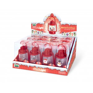 Karácsonyi lámpás LEBEZ LED világítással 12 dbdisp 82045