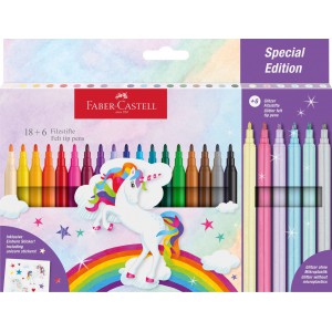 Rost 18+6klt FABER-CASTELL  unikornis FC554221