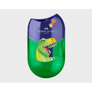 Hegyező FABER-CASTELL 2 lyuk&uacute; tart&aacute;lyos din&oacute;szaurusz 183552