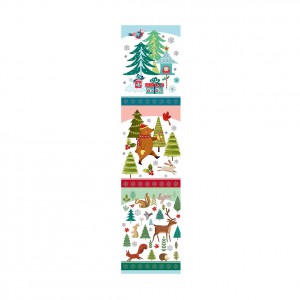 Ajándékkísérő ARGUS karácsonyi állatos 61-8022 6db-os ,csomagáras