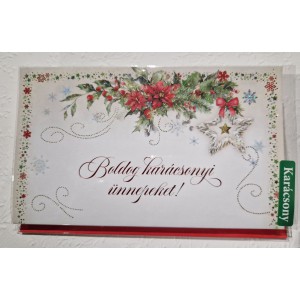 Képeslap 6 Argus karácsonyi 11-6551 Boldog karácsonyi ünnepeket! karácsonyfa gyerekekkel. Kihajth.