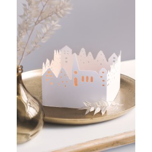 Papír világító város szett HEYDA 4 részes  204870708