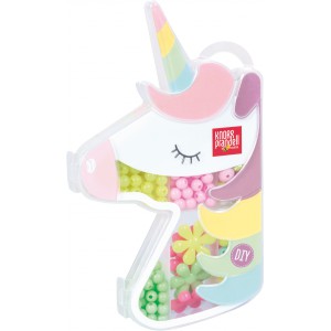 Kreatív gyöngyfűző szett Knorr Prandell Unikornis szarvval  216115156