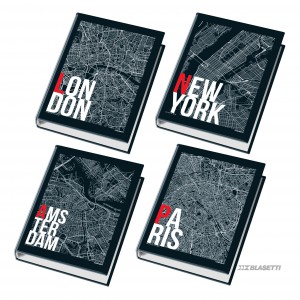 Gyűrűsk&ouml;nyv Blasetti  A4 City 9424