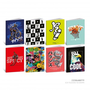 F&uuml;zet BLASETTI A4 100g kock&aacute;s 50lap URBAN BOY  2026 10dbcsg  9375