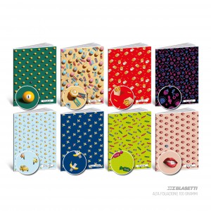 F&uuml;zet BLASETTI A4 100g vonalas 50lap  PATTERN 2026 10dbcsg  9389