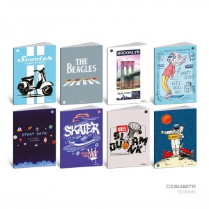 F&uuml;zet BLASETTI A4 100g vonalas 38lap BOY100  2026 10dbcsg  9269M