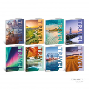 F&uuml;zet BLASETTI A4 100g vonalas 38lap TRAVEL100  2026 10dbcsg  9299