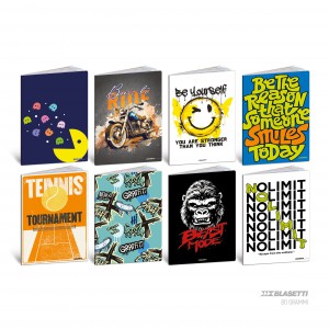 F&uuml;zet BLASETTI A4 80g kock&aacute;s 42lap TEEN BOY 2026 10 dbcsg 9226