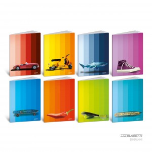 F&uuml;zet BLASETTI A4 80g kock&aacute;s 42lap OVER THE COLOR 2026 10 dbcsg 9261