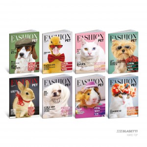 F&uuml;zet BLASETTI A4 80g kem&eacute;ny fedeles vonalas 42l FASHION PET HT  202610 dbcsg 9329M