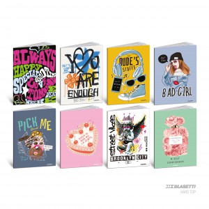 F&uuml;zet BLASETTI A4 80g kem&eacute;ny fedeles vonalas 42l TEEN GIRL HT  202610 dbcsg 9339