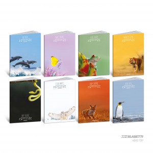 F&uuml;zet BLASETTI A4 80g kem&eacute;ny fedeles kock&aacute;s 42l ANIMAL SHADEDS HT  202610 dbcsg 9345