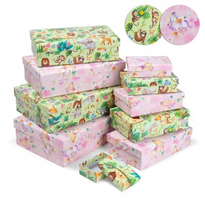 D&iacute;szdoboz ARGUS 10 r&eacute;szes &aacute;llatosunikornisos 2500-5199