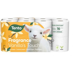 E&uuml;.pap&iacute;r norm&aacute;l TENTO Van&iacute;lia illat 16 tekercs 3 r&eacute;tegű 150laptek