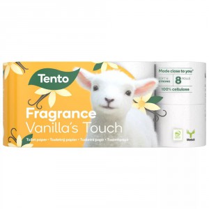 E&uuml;.pap&iacute;r norm&aacute;l TENTO Van&iacute;lia illat 8tekercs 3 r&eacute;tegű 150laptek