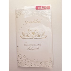 K&eacute;peslap 8 ARGUS 13-435A Gratul&aacute;lunk h&aacute;zass&aacute;gk. alk., hatty&uacute;p&aacute;r