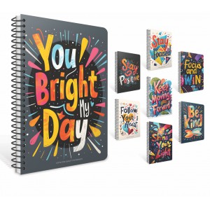 Spir&aacute;lf&uuml;zet GIPTA Motto A4 dombor nyomott  bor&iacute;t&aacute;ssal  80 lapos vonalas 7853