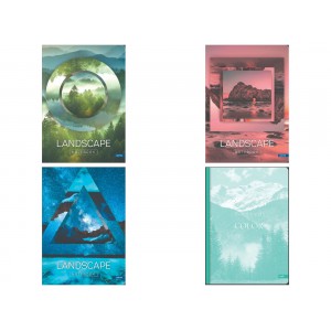 F&uuml;zet LASTVA kem.fedeles A4 96lap LANDSCAPE 70g kock&aacute;s 33040