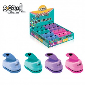 Lyukaszt&oacute; School Collection dekor&aacute;ci&oacute;s 9mm vegyes minta SC2053