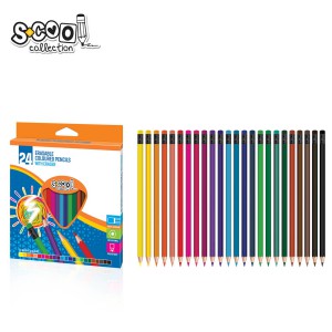 Sz&iacute;nes ceruza 24klt School Collection hatsz&ouml;g rad&iacute;ros  SC1482