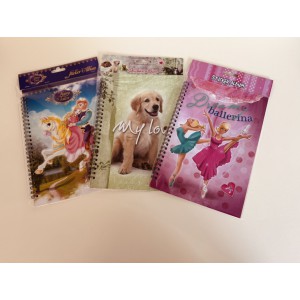 Matrica gyűjtő album STICKERS B5 spir&aacute;lozott &aacute;ltal&aacute;nos mint&aacute;k 131125