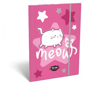 Gumis mappa LIZZY A4 Kit Tok Stars Purrfect 7460148002