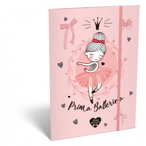 Gumis mappa LIZZY A4 Tiny Dancer Lovely Balerina 7460148003