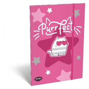 Gumis mappa LIZZY A5 Kit Kot Stars Purrfect 7460149001