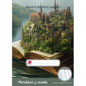 F&uuml;zet S&Uuml;NI Mesef&uuml;zet A5 Dark Colour 3.oszt&aacute;lyos