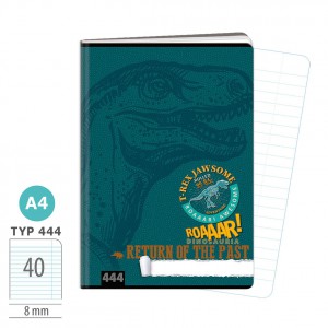 F&uuml;zet ARGUS A4 vonalas 40lap Roaar! Dino 1582-0425