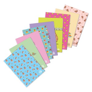 F&uuml;zet BLASETTI 9547  A4 100g kem&eacute;ny fedeles vonalas 50l CAPYBARA 2026 10 dbcsg