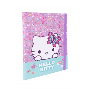 F&uuml;zetbox gumis Hello Kitty  A4 karton 15307 3cm gerinc