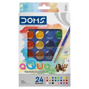 V&iacute;zfest&eacute;k 24klt FILA DOMS kis gombos 23mm+ecset, bliszteren N80553