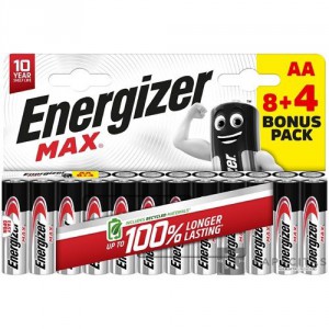 Elem ENERGIZER Max ceruza  LR6 AABL12
