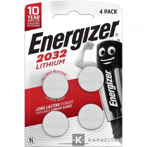 Gombelem ENERGIZER l&iacute;tium CR2032  3V BL4 Bliszteres &aacute;r!!!!
