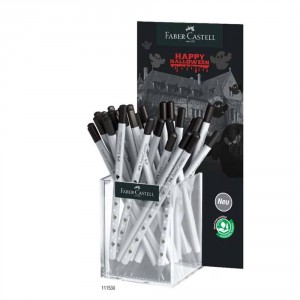 Grafit ceruza FABER-CASTELL HB Halloween denev&eacute;res h&aacute;romsz&ouml;gletű