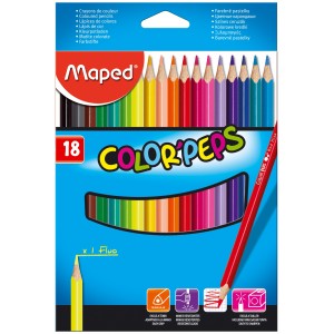 Színes ceruza készlet18 MAPED COLOR`PEPS  183218